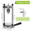 Portable Drill Press Stand for Hand Drill, Adjustable Multi-Angle Drill Guide Holder for 1.5-13mm Bits 7