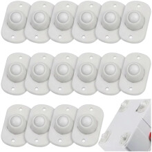 40PCS Self Adhesive Caster Wheels, Stick Wheels 360 Swivel Appliance Rollers for Kitchen Appliances, Furniture