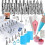 116PCS Cake Decorating Kit with Piping Tips & Bags - Complete Baking Tools for Beginners 1