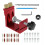 1set Adjustable 15 Angled Hole Positioner Set, Woodworking Angled Hole Positioner, Drilling Positioner Red 1