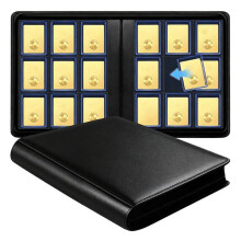Raccoglitore Toploader Contiene 324 Toploader, Raccoglitore Portatile con Schede A Tab per Ordinare (per Schede Sportive/Giochi)