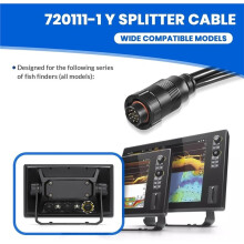 720111-1 14 M ID SIDB Y Splitter Kabel, 36.2 Inch Marine Grade Waterdichte Kabel voor Humminbird SOLIX, APEX, XPLORE