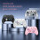 Per Switch2 Controller di Gioco Wireless con Luce RGB Doppio Motore Giroscopio A 9 Assi Gamepad Programmabile A 7