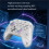 For Switch2 Wireless Game Controller with RGB LightDual Motors 9-Axis Gyro Programmable Gamepad B 3