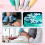 116PCS Cake Decorating Kit with Piping Tips & Bags - Complete Baking Tools for Beginners 8