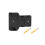 Battery Holder Wall Mount Batteries Storage Organizer Battery Mount Holder Black 1