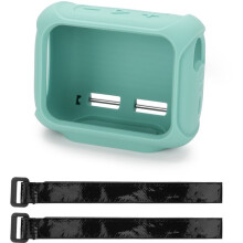 TXEsign Housse en Silicone pour Enceinte pour Go 5, Étui de Transport Protecteur avec Sangles pour Vélo, Chariot, Trottinette