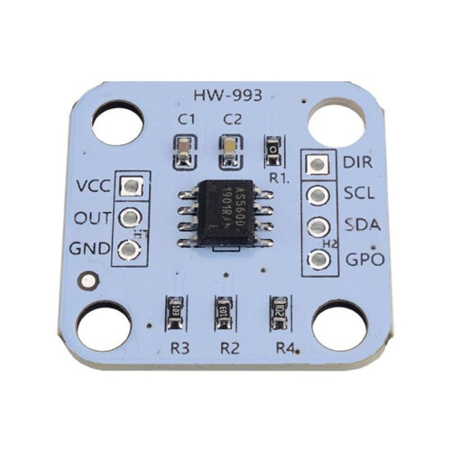5Pcs AS5600 Magnetic Encoder Induction Angle Measurement Sensor Module 12-Bit Magnetic Encoder Module for Servo Motor