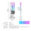 2X Z-X7 PRO ARGB GPU Holder Bracket with Digital Temperature Display 5V 3Pin ARGB  Card Holder Adjustable Height 7