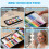 Professional Face Painting Kit, Non-Toxic Split Cake Palette Makeup for Halloween 5