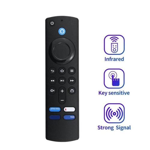 Replace Voice Remote Control L5B83G for Fire TV Stick 3rd Gen BT Voice Remote Control for Amazon Third Generation