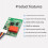 TTLOCK Lock Unlock Module 3.3-12VDC BLE5.2 Access Module TTLock App Controller Board for Commercial/Residential Doors 7