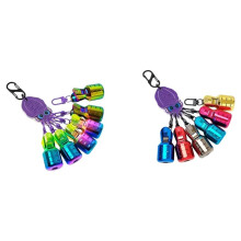 12pcs L Squid Jig Bait Protector Kit Webfoot Octopus Egi Hooks Cover Cuttlefish Umbrella Lure Cap Fishing Tackle