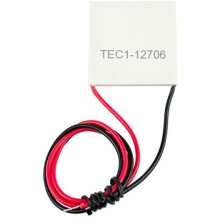 10 Peças Semiconductor TEC1-12706 Cerca de 40X40mm Aletas de Resfriamento para Equipamento de Resfriador de Água