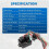 1set Universal Radiator Fan Controller  12V, Adjustable Electric Cooling Fan Thermostatic Relay Kit B 3