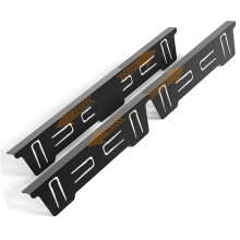2 Pack Expandable Stove Covers (13.8"-27.6"), Retractable Fill & Counter Top with Heat Resistant Range Trim & Guard