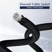 2‑Pack 8 Pin Male to 8 Pin (6+2) Male Sleeved PCIe Cable,ATX 3.0 for MSI MAG A650GL A750GL A1000GL MPG A850G A1000G PSU