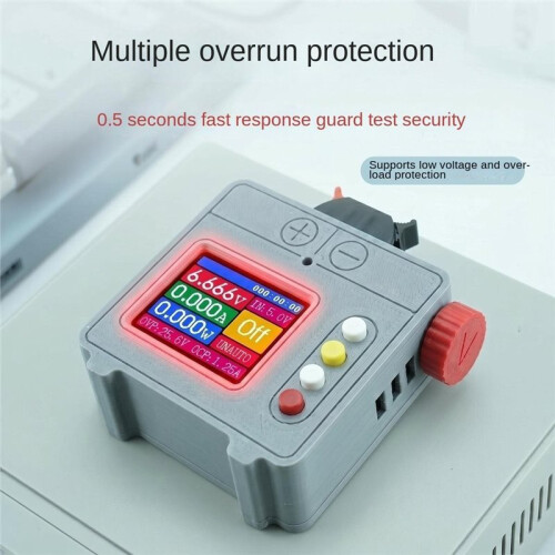 Portable Desktop Adjustable Power Supply 5W with Color Screen Step-/Step-Down Module Buck-Boost Converter 2