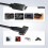 20Gbps USB 3.2 Gen 2x2 USB-C Front Panel Adapter with Motherboard Header Extension Cable, USB-C Female to 20-Pin USB 5