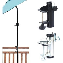 Clip de Fixation pour Ombrelle de Plage de Patio Extérieur, Support de Fixation pour Ombrelle de Jardin, Support de Parasol de Cour Portable B