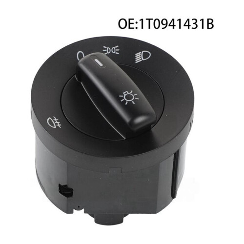 Car Headlight Control  Fog Light Button 1T0941431B for  Caddy 2004-2008  2003-2006 1