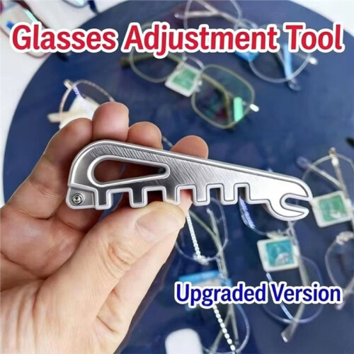 3PCS Eyeglass Frame Adjustment Tool, Eyeglass Glasses Frame Nose Pad Adjustment Tool, Eyeglass Repair Tool 2