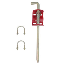 Heavy Duty Gate Bolt for Animal Fence, Outdoor Slide Bolt Fence Gate Pin