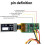 Voltímetro Digital  0-30V & Medidor de Bateria com Display OLED de 0,5 Polegadas Testador de Tensão 1-6S Ajustável 5
