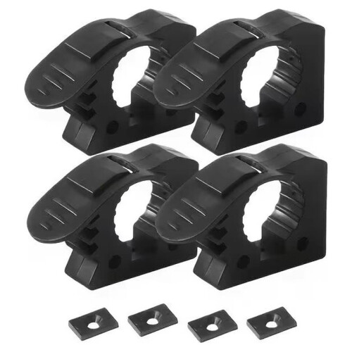 4pcs Tool Mounting Clamps Quick Installation Clamp for Easy Access&Organization in Truck Van or Workshop