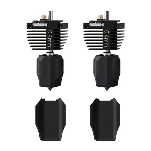 2set Hotend for Flashforge Creator 5/5 Pro,Quick Swap Integrated Metal Nozzle for Flashforge C5/5 Pro 3D Printer 0.4mm