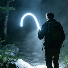 59CM Flexible LED Flashlight Stick Handheld Light Rechargeable Work Light for Car Repair Engine Bay Inspection Lamp