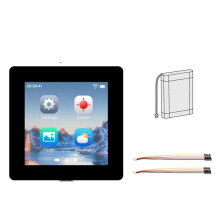 Waveshare Scheda di Sviluppo ESP32-C5 + Batteria, Schermo LCD da 2,73 Pollici, Sensore A 6 Assi/Slot per Scheda TF WiFi/BLE 5/Thread/Zigbee