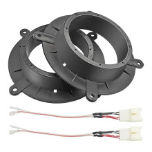 82-7501 Speaker Spacer Adapter W/ 72-5602 Speaker Wiring Harness for 3 6 CX-5 CX-9 2013-2020 Front Door Speaker