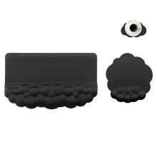 Ergonomische Cloud Polssteun Set voor Toetsenbord en Muis - 3-Delige Comfort en Ondersteuning