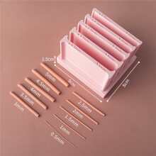 Polymer Clay Strip Extruder Tool for Handmade Decorations with 5 Interchangeable Dies