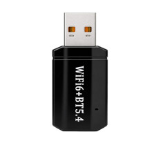 AX900 USB WiFi 6 5.4 Adapter 2 In1 USB Dongle 2.4G&5GHz Wireless WLAN Receiver for Win10/11
