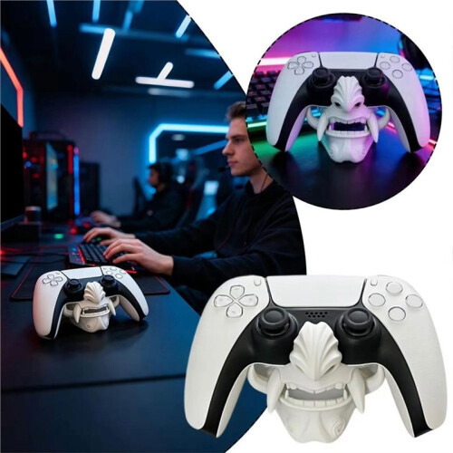 Game Controller Base for PS5  Mask Handle Bracket Desktop Display Stand Game Console Computer Decoration