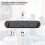 QCC3086  Audio Transmitter for AptX Adaptive LC3 Dual Classic  OLED 20M Range AUX Optical USB-C 6