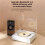Portable Vintage CD Disc Player  Speaker Multi Format Music Reader Wireless  Speaker 8