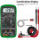 ANENG AN8205C Digital Professional Multimeter AC/ Voltage Meter HFE Ohm Tester  Current Temp Meter with LCD Backlight B 3