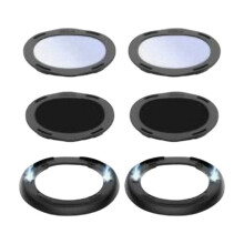 For Meta Quest 3 Lens Protector Kit with Anti Fog Wipe Lens Protector Cover for Quest 3 Glasses Spacer