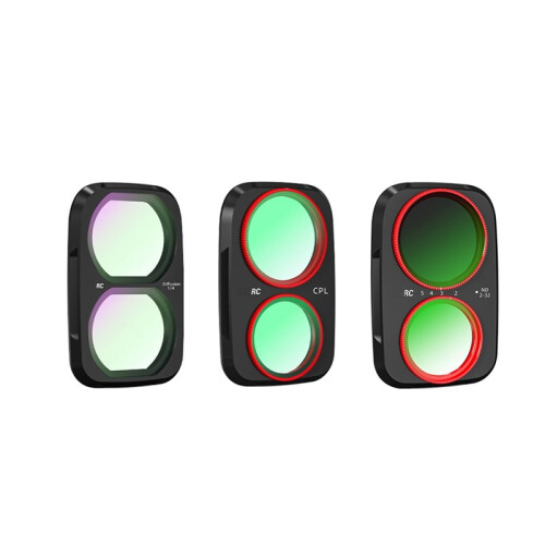 CPL+Diffusion 1/4+VND Filter Magnetic Lens Filter for  OSMO Pocket 4P Lens Filter Variable Neutral Density Filter