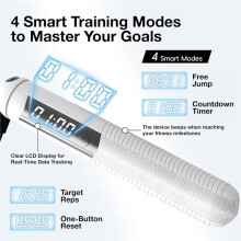 Cordless Gravity Jump Rope, Jump Rope with Counter for Gym, Fat Burning & Calorie Burn, APP Data Analysis, 1 Set