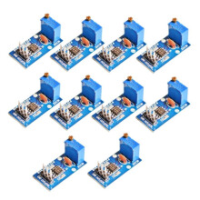 Módulo de Generador de Señal de Onda Cuadrada/Rectangular NE555 de 10 Piezas, Frecuencia de Pulso Ajustable, Ciclo de Trabajo 5V-12V