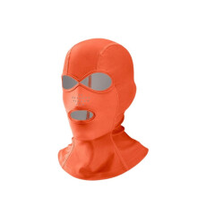 Summer Sun Protection Swimming Cover Swimming Diving Facekini UV Sun Protection Full Face Mask for Skiing Diving Orange