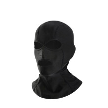 Sommar Solskydd Simöverdrag Simdykning Facekini UV Solskydd Heltäckande Mask för Skidåkning Dykning Svart
