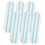 Mop Pads for  H2prO Flat Mop System, 6 Pack Mop Heads Replacements for  H2prO Flat Mop for Various Floors 1