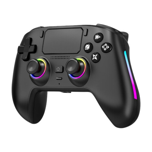 For PS5 Wireless Gamepad Gyro Sensor Hall Joystick and Effect Trigger Built-in Speaker RGB Gamer Controller A