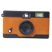 Retro Screenless Digital Camera 8MP LED Flash Multiple Filter Effects HD TF Card for Travel & Adventure Memories Brown