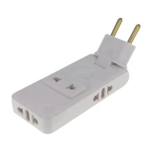 4 in 1 EU Plug Extenion Socket Foldable France Germany Spain Plug Converter AC Outlet US to EU Plug Adapter Sockets B
